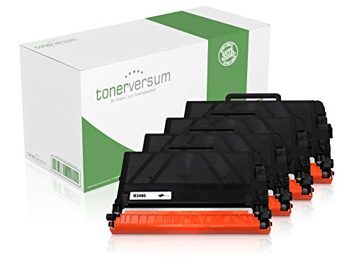 4 Toner kompatibel zu Brother TN-3480 Schwarz für HL-L5000d HL-L5100dn HL-L5100dntt DCP-L5500dn MFC-L6800dw MFC-L5750dw HL-L5100dnt Laserdrucker Multipack 4 Toner kompatibel zu Brother TN-3480 Schwarz für HL-L5000d HL-L5100dn HL-L5100dntt DCP-L5500dn MFC-L6800dw MFC-L5750dw HL-L5100dnt Laserdrucker Multipack von Tonerversum