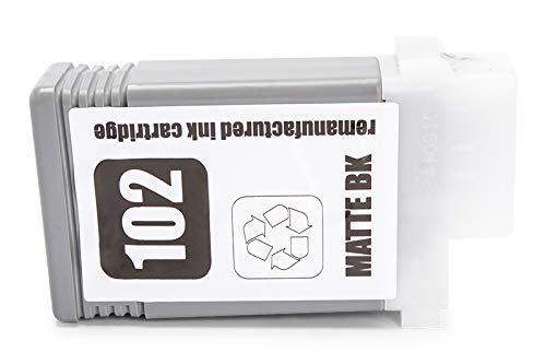 Druckerpatrone kompatibel zu Canon PFI-102MBK Matt-Schwarz für imagePROGRAF IPF 510 500 600 605 610 650 655 700 710 720 750 755 760 765 MFP M40 LP17 LP24 von Tonerversum