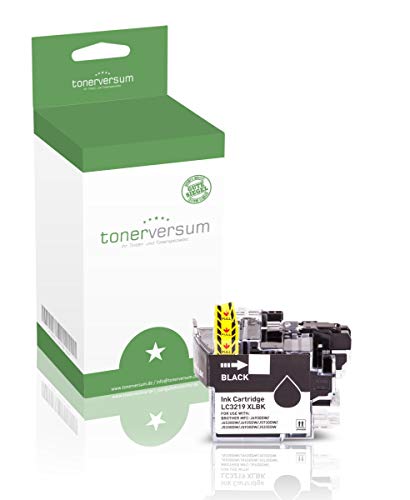 Tintenpatrone kompatibel zu Brother LC-3219 XL Schwarz für MFC-J5335dw MFC-J5330dw MFC-J5730dw MFC-J5830dw MFC-J6930dw MFC-J6535dw Druckerpatrone Black von Tonerversum
