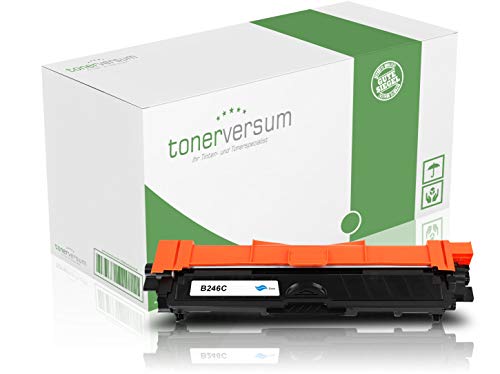 Toner-Kartusche kompatibel zu Brother TN-246 TN-242 Cyan Druckerpatrone für MFC-9332cdw HL-3152cdw DCP-9017cdw MFC-9142cdn MFC-9342cdw HL-3172cdw HL-3142cw DCP-9022cdw Laserdrucker TN-246C von Tonerversum