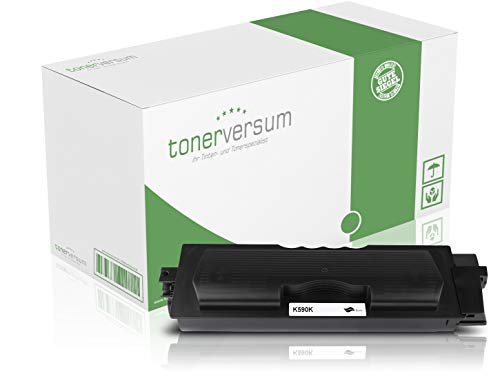 Toner-Kartusche kompatibel zu Kyocera TK-590K Schwarz für FS-C2626mpf Ecosys M6026cdn M6526cidn P6026cdn FS-C5250dn TK-590 Black von Tonerversum