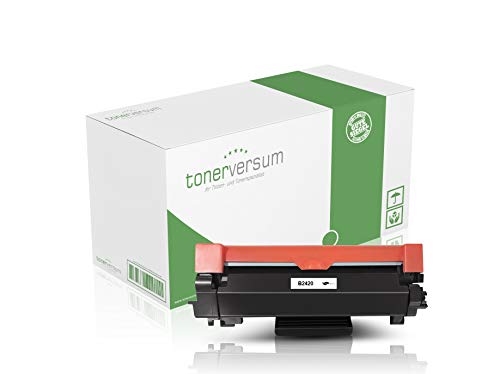 Toner kompatibel zu Brother TN-2420 Schwarz Druckerpatrone für DCP-L2530dw MFC-L2710dn MFC-L2710dw HL-L2350dw Laserdrucker von Tonerversum