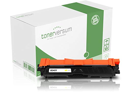 Toner kompatibel zu Brother TN-245Y TN-241 Gelb Patrone für DCP-9020cdw HL-3140cw MFC-9332cdw MFC-9330cdw MFC-9140cdn MFC-9340cdw Laserdrucker TN-245 TN-241Y von Tonerversum