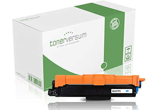 Toner kompatibel zu Brother TN-247C Cyan -mit Chip- für DCP-L3550cdw HL-L3230cdw HL-L3270cdw MFC-L3750cdw von Tonerversum