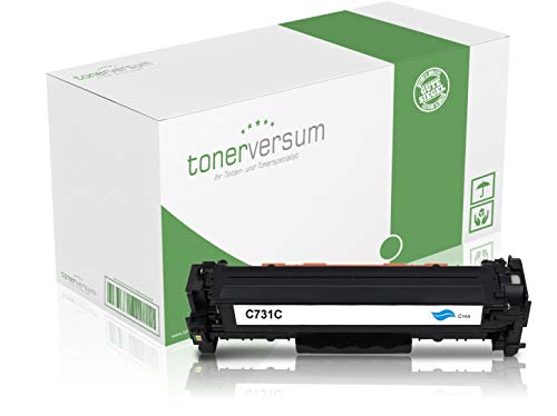 Toner kompatibel zu Canon 731C Cyan für I-Sensys LBP-7100cn LBP-7100cw MF623cn MF624cw MF628cw MF624cdt MF8230cn MF8280cw Druckerpatrone 6271B002 von Tonerversum