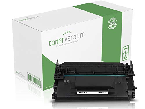 Toner kompatibel zu HP CF226A 26A Schwarz Druckerpatrone für Laserjet Pro M402dn M402dne M402dw MFP M426dw M426fdw M426fdn Laserdrucker von Tonerversum