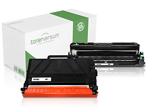Spar-Set Toner & Trommel kompatibel zu Brother TN-3480 DR-3400 für HL-L5000d HL-L5100dn HL-L5100dntt DCP-L5500dn MFC-L6800dw MFC-L5750dw HL-L5100dnt von Tonerversum