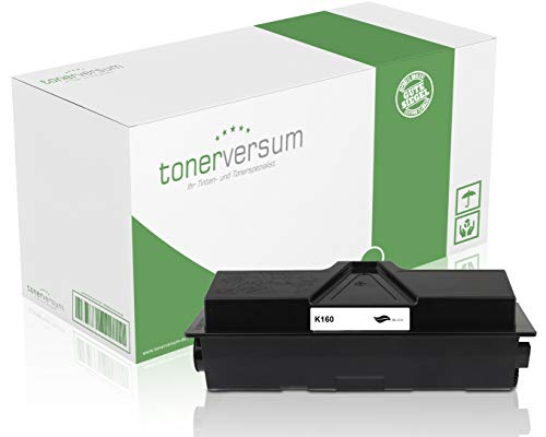 Tonerversum Toner kompatibel zu Kyocera TK-160 1T02LY0NL0 Schwarz passend für ECOSYS P2035d P2035dn FS-1120D FS-1120DN FS-1120 von Tonerversum