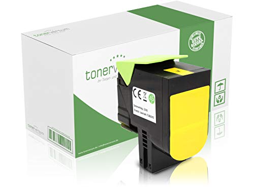Tonerversum - Toner kompatibel zu Lexmark 71B20Y0 Gelb Druckerpatrone für CS317dn CS417dn CS517de CX317dn CX417de CX517de 71B20 Yellow Tonerversum - Toner kompatibel zu Lexmark 71B20Y0 Gelb Druckerpatrone für CS317dn CS417dn CS517de CX317dn CX417de CX517de 71B20 Yellow von Tonerversum