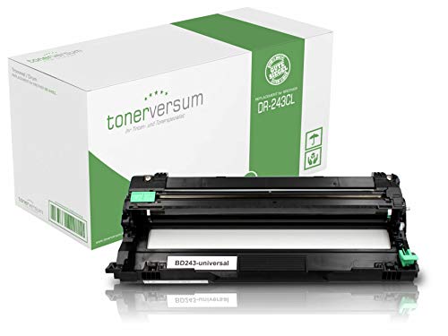 Tonerversum Trommel kompatibel zu Brother DR-243CL Schwarz Bildeinheit für DCP-L3510cdw HL-L3210cw MFC-L3750cdw MFC-L3770cdw HL-L3270cdw DR-243 CL von Tonerversum