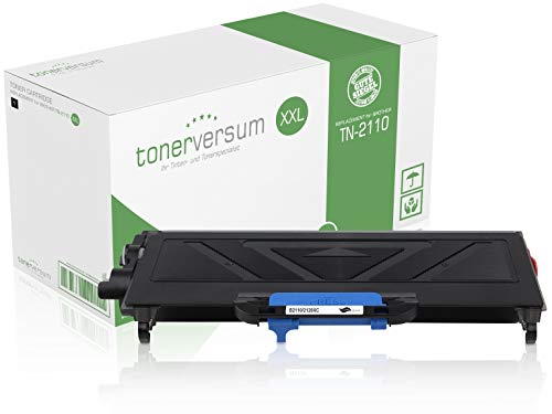Tonerversum XXL Toner kompatibel zu Brother TN-2110 (Schwarz) Druckerpatrone für DCP-7030 HL-2140 MFC-7320 HL-2150 HL-2170 Laserdrucker von Tonerversum