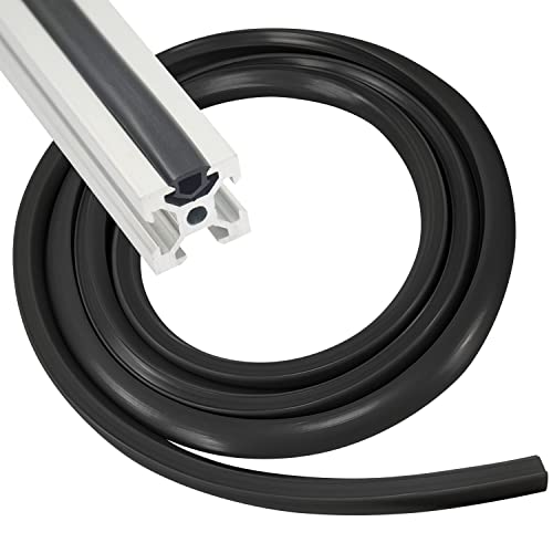 Staubschutz Weiche Abdeckungs Dichtungsstreifen, Aluprofil Verbinder,Aluminiumprofil-Kantenstreifen für 20er-6 mm-Serie, Weich-PVC-Schutzdichtstreifen V Type Slot T Type Slot Aluminium Profilausfall von Tongboke