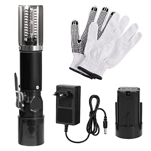 Tongdejing Electric Fish Scraper, Electric Fish Scaler Powerful Electric Fish Scale Battery Fish Scale Cleaner with Gloves, Automatic Fish Scale Remover Seafood Cracker Remover Tongdejing Electric Fish Scraper, Electric Fish Scaler Powerful Electric Fish Scale Battery Fish Scale Cleaner with Gloves, Automatic Fish Scale Remover Seafood Cracker Remover von Tongdejing