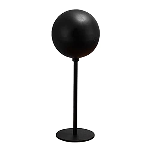 Tongdejing Helmständer-Halterung, Aluminium-Wandhalterung, Helm-Rack & Theken-Helm-Aufbewahrung, Display-Rack, 180 Grad drehbar, platzsparende Helm-Hut-Halterung (Größe: Arbeitsplatte) von Tongdejing