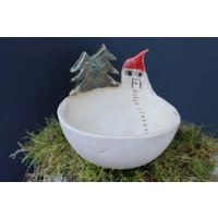 Schale Für Plätzchen, Weihnachtsdeko, Tannenbäume Schale Für Plätzchen, Weihnachtsdeko, Tannenbäume von Tongestalten