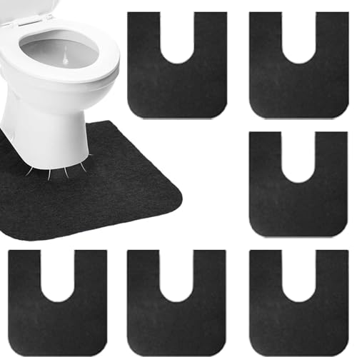 Badezimmer-Toilettenmatten, 6 x Toiletten-Trainingspads, rutschfestes Töpfchen-Pad, waschbares Toiletten-Trainingsprodukt für Badezimmer, Gäste-WC Badezimmer-Toilettenmatten, 6 x Toiletten-Trainingspads, rutschfestes Töpfchen-Pad, waschbares Toiletten-Trainingsprodukt für Badezimmer, Gäste-WC von Tongfer