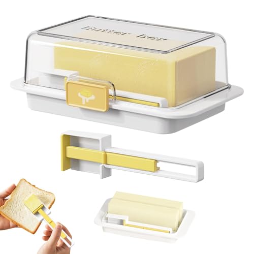 Butteraufbewahrung, mit Deckel für die Arbeitsplatte – einfache Schaufel, unzerbrechlicher Käsehalter, multifunktionaler Butterbehälter für -/Ostküstenbutter Butteraufbewahrung, mit Deckel für die Arbeitsplatte – einfache Schaufel, unzerbrechlicher Käsehalter, multifunktionaler Butterbehälter für -/Ostküstenbutter von Tongfer