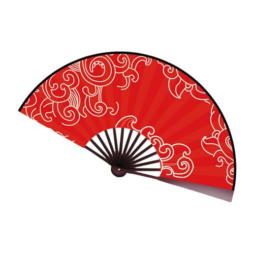 Faltbarer Handventilator – Hochzeitsfeier-Performance-Ventilator, Karneval, Cosplay, Requisiten, Dekoration zum Tanzen, tragbare Kühlwerkzeuge für heißes Wetter von Tongfer