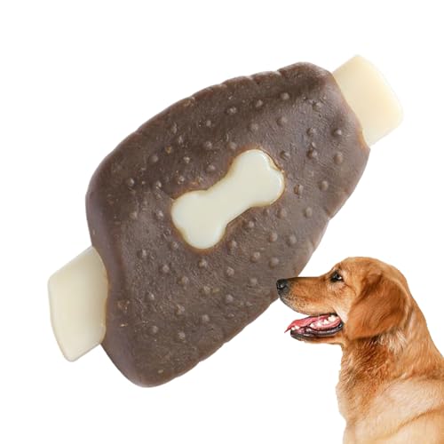 Kauspielzeug für Hunde, robustes Kauspielzeug für Hunde, unzerstörbarer Rindgeschmack, interaktive Pflege für große Hunde Kauspielzeug für Hunde, robustes Kauspielzeug für Hunde, unzerstörbarer Rindgeschmack, interaktive Pflege für große Hunde von Tongfer