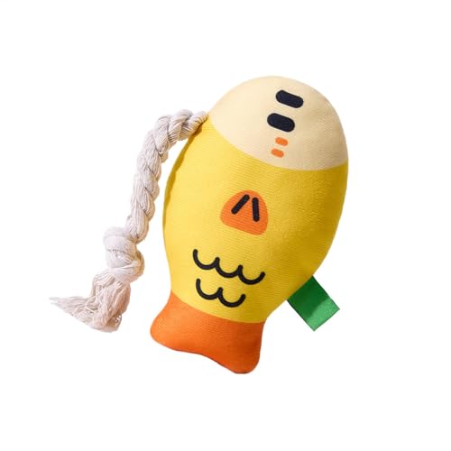 Quietschendes Haustierspielzeug | Quietschspielzeug aus Plüsch mit Quietschelementen für Fische – verschleißfestes Zahnspielzeug, interaktives Hundespielzeug für Haustiere und Hunde im Innenbereich Quietschendes Haustierspielzeug | Quietschspielzeug aus Plüsch mit Quietschelementen für Fische – verschleißfestes Zahnspielzeug, interaktives Hundespielzeug für Haustiere und Hunde im Innenbereich von Tongfer