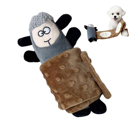 Schnüffelspielzeug für Hunde – Futterspender für Hunde, quietschender Plüsch, interaktiv, waschbar, Futterspiel für ältere Welpen, Zwinger Schnüffelspielzeug für Hunde – Futterspender für Hunde, quietschender Plüsch, interaktiv, waschbar, Futterspiel für ältere Welpen, Zwinger von Tongfer