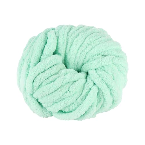 Super Chunky Eisgarn, isländisches Chenille-Wurstgarn zum Stricken, extra dick, gemütlich und langlebig, ideal für Winterdecken, Überwürfe, Heimtextilien-Projekte Super Chunky Eisgarn, isländisches Chenille-Wurstgarn zum Stricken, extra dick, gemütlich und langlebig, ideal für Winterdecken, Überwürfe, Heimtextilien-Projekte von Tongfer
