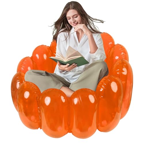 Tongfer Aufblasbare Stühle für Erwachsene | Transparenter aufblasbarer Stuhl aus PVC für den Außenbereich, maximale Belastung 113 kg, aufblasbarer Loungesessel, aufblasbare Möbel für Schwimmbad Tongfer Aufblasbare Stühle für Erwachsene | Transparenter aufblasbarer Stuhl aus PVC für den Außenbereich, maximale Belastung 113 kg, aufblasbarer Loungesessel, aufblasbare Möbel für Schwimmbad von Tongfer