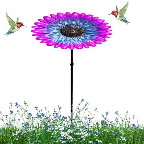 Vogeltränke zum Aufstellen im Freien mit Metallblumen-Design – vielseitig zum Trinken, Baden & Füttern – Stabile Struktur, einfache Installation – langlebig – ganzjährig haltbar – rund im Garten Vogeltränke zum Aufstellen im Freien mit Metallblumen-Design – vielseitig zum Trinken, Baden & Füttern – Stabile Struktur, einfache Installation – langlebig – ganzjährig haltbar – rund im Garten von Tongfer