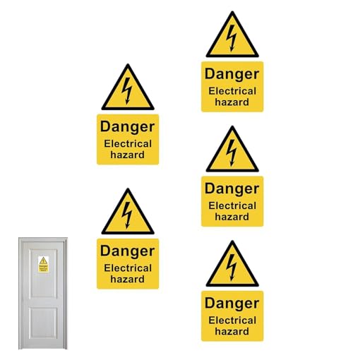 Warnaufkleber | Fire Exit Schild Aufkleber – Keep Clear Fire Exit Floor Decals Industrieschilder Aufkleber für Geschäfte Warnaufkleber | Fire Exit Schild Aufkleber – Keep Clear Fire Exit Floor Decals Industrieschilder Aufkleber für Geschäfte von Tongfer