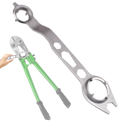 Winkelschleiferschlüssel – Doppelendiger Schraubenschlüssel mit 4 Krallen, professioneller Schraubenschlüssel, Wartungswerkzeug mit hoher Härte für Demontage und Reparatur von Tongfer