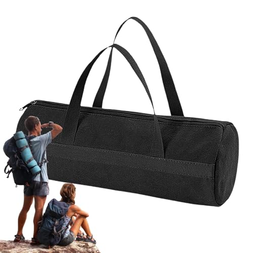 Zeltpfahl-Aufbewahrungstasche, Werkzeug-Organizer, Mehrzweck-Zeltpfahl, Aufbewahrungstasche, Canvas-Werkzeugtasche mit Reißverschluss für Zeltheringe und Campinghammer von Tongfer