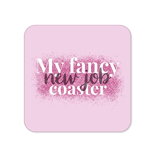 Lustige Getränke-Untersetzer | Neuheit Büro Tasse Untersetzer | Childish Fancy New Beer Mat | Sarkastisches Wohnaccessoire | Silly Joke Coffee - CC85 von Tongue in Peach