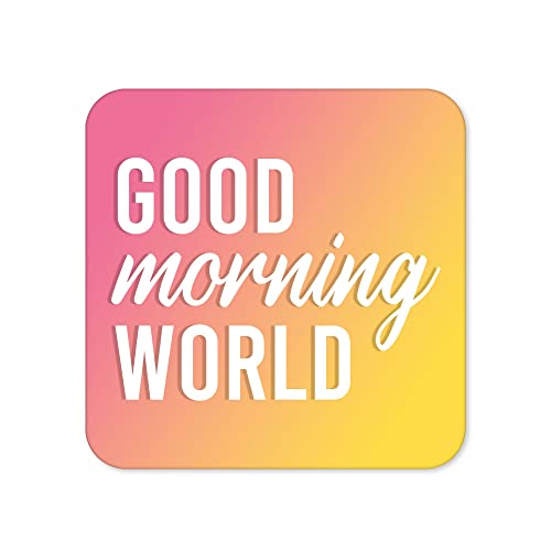 Lustige Getränkeuntersetzer | Neuheit Büro Tasse Untersetzer | Kind Morgen Biermatte | sarkastisches Wohnaccessoire | Silly Prank Joke Coffee - CC55 von Tongue in Peach