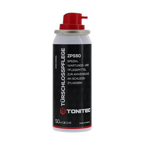 ToniTec® Schlossspray Schloss Zylinder Pflegespray 50ml ZPS50 von ToniTec
