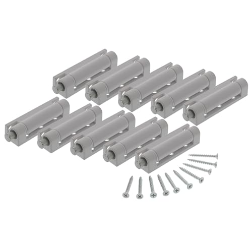 ToniTec Fensterband weiß Kunststoff Fenster-Scharnier 75 x 20 x 14 mm 10 Stück Aufschraubband für Fenster oder Türen inkl. Schrauben zur Montage von ToniTec