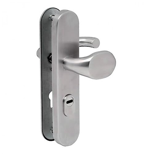 ToniTec Haustür Schutz-Wechselgarnitur 72mm U-Form Edelstahl ohne Zylinderabdeckung ToniTec Haustür Schutz-Wechselgarnitur 72mm U-Form Edelstahl ohne Zylinderabdeckung von ToniTec