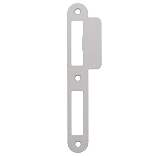 ToniTec Lappenschließblech für Zimmertüren 24x170mm Silber links von ToniTec