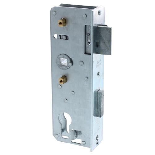 ToniTec Schloss für Einschweisskasten, Dorn 40 mm PZ 72 mm, Stulp 167x33 mm verzinkt für Metalltore geeignet von ToniTec