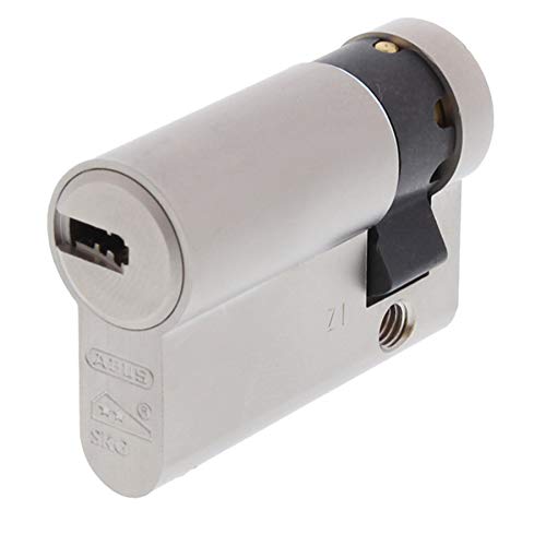 ToniTec Set aus ABUS Profilzylinder als Halbzylinder EC550 Nachfertigung nach Code ohne Schlüssel Größe 10 35mm von ToniTec