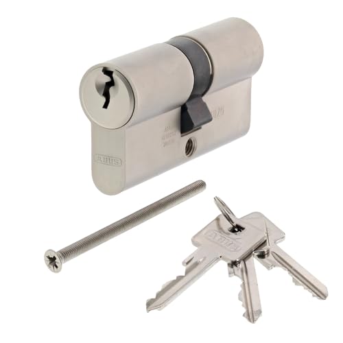 ToniTec Set aus einem Abus Türschloss Schließzylinder A93 + ToniTec Schloss Pflegespray Doppelzylinder 50/55 mm von ToniTec