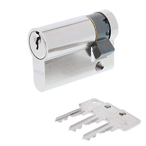 ToniTec Set aus einem Abus Türschloss Schließzylinder C83 + ToniTec Schloss Pflegespray Halbzylinder 10/80 mm von ToniTec