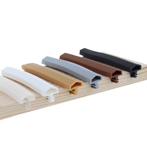 ToniTec Türdichtung Dichtprofil M 680 Abdichtung für Falztüren Braun 5 Meter von ToniTec