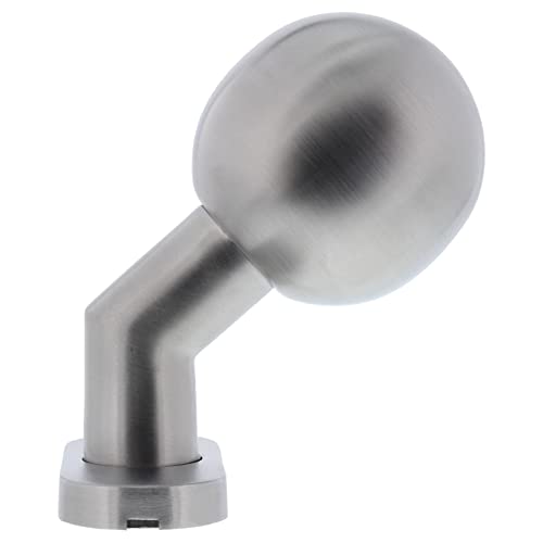 ToniTec Türknopf Oval gekröft feststehend Türknauf Edelstahl fein matt Kugelknauf ideal für Haustüren ToniTec Türknopf Oval gekröft feststehend Türknauf Edelstahl fein matt Kugelknauf ideal für Haustüren von ToniTec