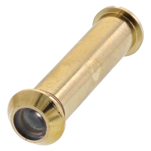 ToniTec Türspion Spion für 60-85 mm Türblätter Weitwinkel Messing PVD Gold Poliert von ToniTec