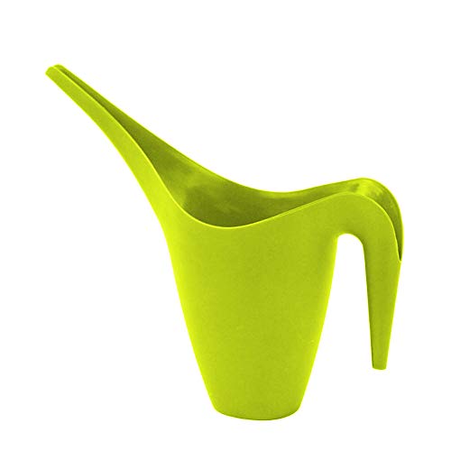 Indoor-Gießkanne für Pflanzen, Blumen, Kunststoff-Gießkanne, 1 l, Langer Auslauf Gießkanne-20 (Green, One Size) von Tonsee Accessoire