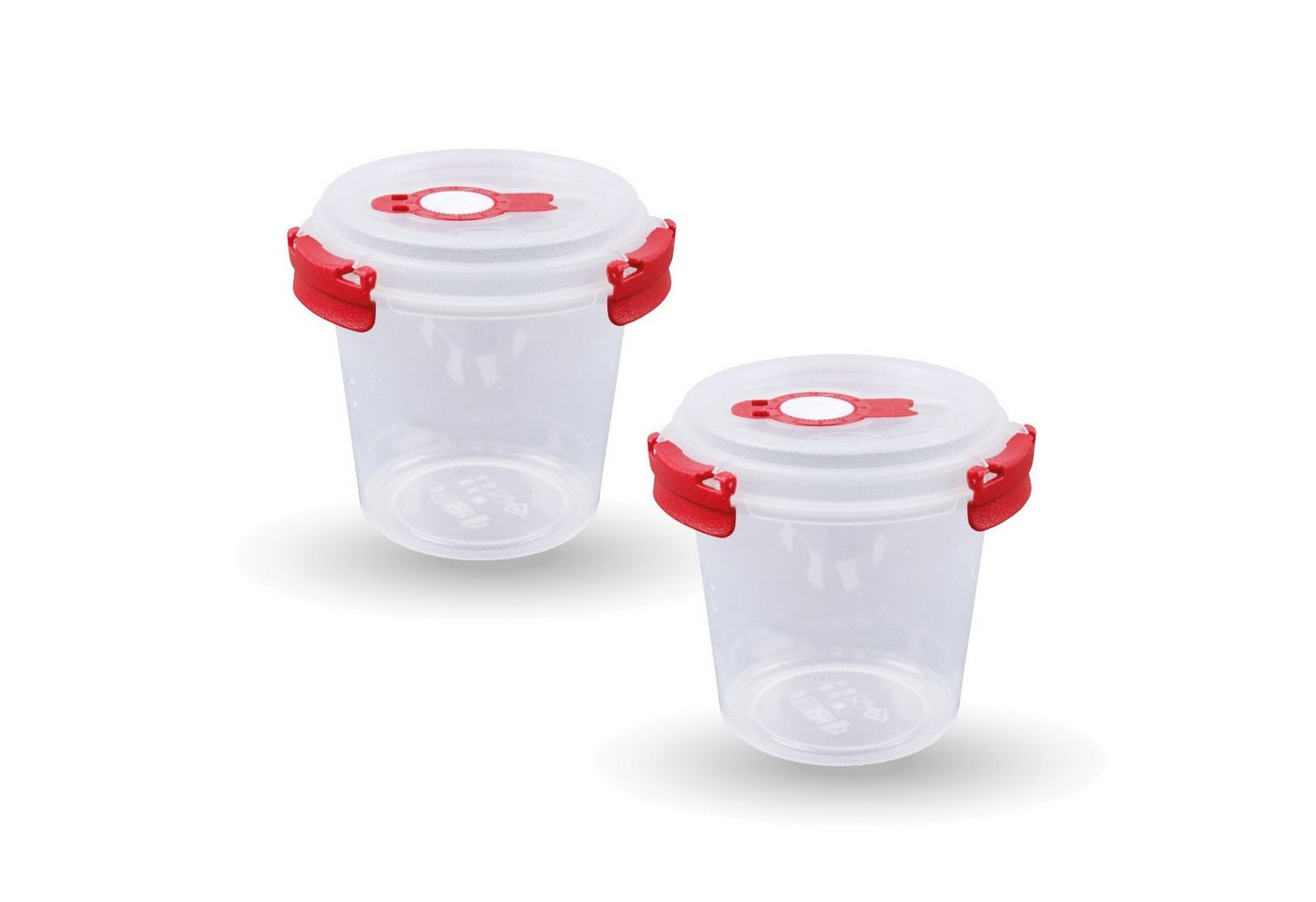 Tontarelli Frischhaltedose Joghurt Dose 0,64 L, Kunststoff, (2-tlg), Vorratsdose für Lebensmittel - Aufbewahrungsbox luftdicht - Meal Prep von Tontarelli