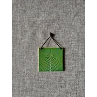 Wandhänger Mit Farnmotiv | Wandbild Naturdesign von TontaubeNadine