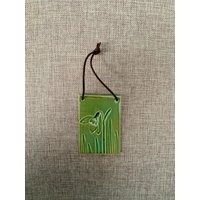 Wandhänger Schneeglöckchen von TontaubeNadine