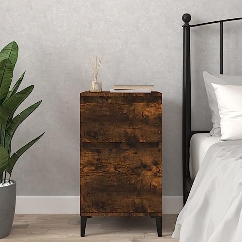 Tonture Nachttisch Räuchereiche 40x35x70 cm, eleganter Schrank für Schlafzimmer, praktischer Beistelltisch mit viel Stauraum, Stabiler nightstand für Ihr Zuhause Tonture Nachttisch Räuchereiche 40x35x70 cm, eleganter Schrank für Schlafzimmer, praktischer Beistelltisch mit viel Stauraum, Stabiler nightstand für Ihr Zuhause von Tonture