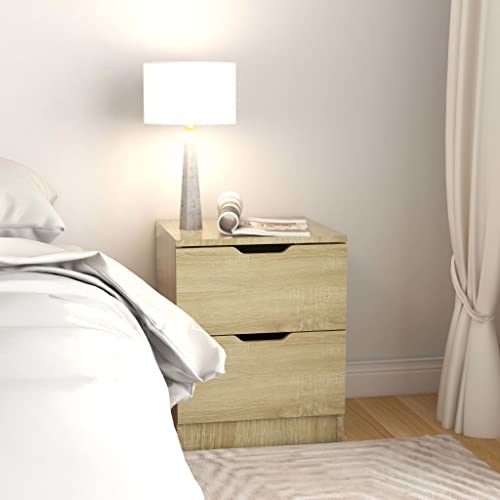 Tonture Nachttisch Sonoma-Eiche 40x40x50 cm, robuster Beistelltisch aus Spanplatte, vielseitiger Nachtschrank für Schlafzimmer und Wohnzimmer, langlebiges Möbelstück Tonture Nachttisch Sonoma-Eiche 40x40x50 cm, robuster Beistelltisch aus Spanplatte, vielseitiger Nachtschrank für Schlafzimmer und Wohnzimmer, langlebiges Möbelstück von Tonture
